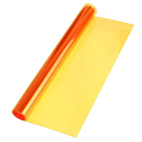 LEON-FOLIEN Scheinwerfer Folie Orange 20 x 30 cm Tönungsfolie Nebelscheinwerfer Rückleuchten Vorderleuchten Tuning Auto (23,30 EUR pro m²)
