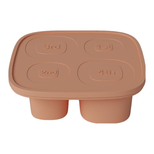 Zylindereisschalenschale, Eisschale für Tasse - Easy Release -Eisschalen | 4-Cavity hohl Silikon Makingbehälter für Whisky Cocktails Tee Kaffeetränke, Küchengeräte für Tasse 30oz-40oz
