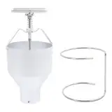Donut-Depositor, 2,5 l manuelle Donut-Maschine für Bäckerei, 6 einstellbare Dicken, Donut-Maschine mit Ständer für Esszimmer, Schlafsaal, Zuhause