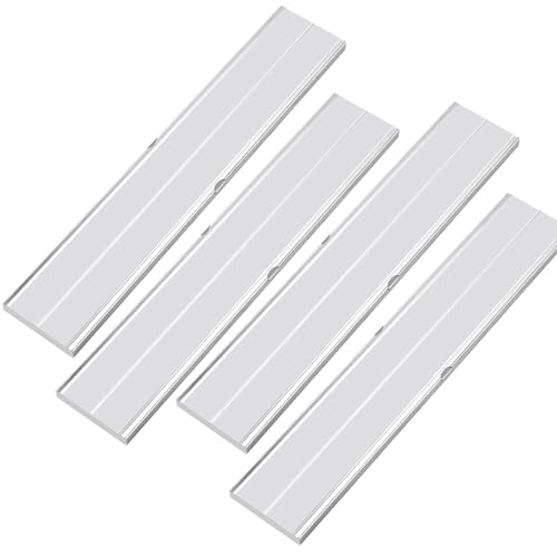 PARTSEE Halterung Solarpanel Profilverbinder Befestigung PV Schiene, Schienenverbinder für Montageprofil 40x40 mm, Verlängerung von Aluprofilen der PV-Anlage (4 Stück)