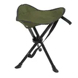 3-Bein Hocker Anglerhocker Klapphocker Campinghocker Falthocker Outdoor Tragegurt max 100Kg Tragbar faltbar Grün