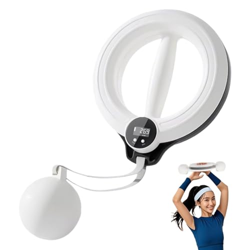 Fitnessreifen – Smart Hoop, Trainingsreifen, verstellbare gewichtete Sportreifen für Bauchmuskeln, Taillen-Heben, Muskelaufbau, Ent