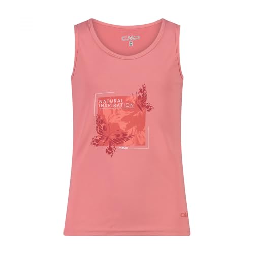 CMP Uni Kinder Canotta Da Bambini Hiking Shirt, Orchidee, 152