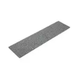Floordirekt Teppichdielen | 4er Pack | Teppichfliesen 25x100 cm - selbstliegend & robust, antistatisch - Fliesen Teppichboden Auslegware Teppich Fußbodenbelag (100 x 25 cm²,Grau 942) Pine