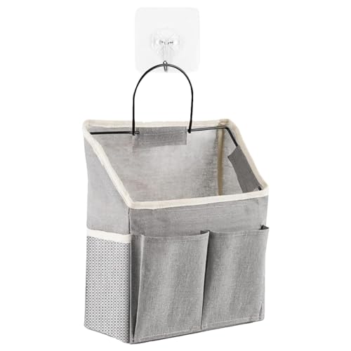 Fruusv Faltbarer Wand-Aufbewahrungskorb, Wand-Organizer für Schlafzimmer, Hängekorb für Zimmer, Wand-Organizer mit Taschen für Wohnmobil, platzsparender Wandaufbewahrungskorb
