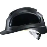 uvex pheos B-WR Schutzhelm - Belüfteter Arbeitshelm für die Baustelle - mit Drehrad - schwarz