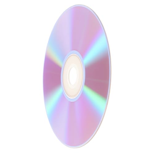 Toyvian 1 Satz Disc Brennen Musik-CDs Leere CDs CD-Disc DVD-Disc Aufnahme CD-R Disc CD-Schreiber Telefon Aufzeichnung CD Daten speichern CD Audio-CD Brennen CD-Recorder Plastik