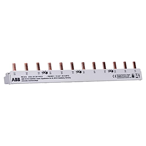 ABB PS3/12 Phasenschiene 3-phasig 4x12P 10 mm² 2CDL231001R1012
