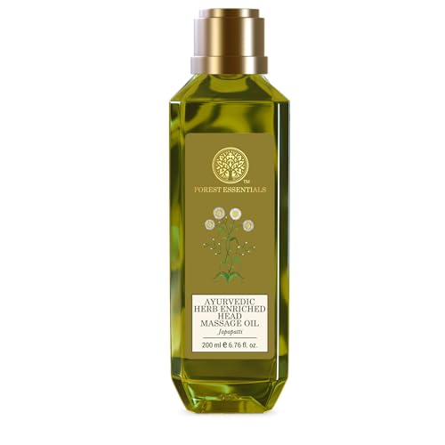 Forest Essentials Ayurvedisches Kräuter-Massageöl, Japapatti, 200 ml