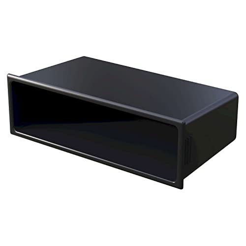 Audioproject A184 - Autoradio Universal Ablagefach 1 DIN Radio Ausschnitt Radioblende kompatibel für VW Golf VW Passat 3BG VW Polo VW Lupo Volvo Skoda Seat FIAT Mazda Ford Audi Mercedes ISO
