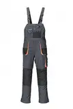 Terratrend Job 3229-60-6310 Größe 60 Herren Latzhose dunkelgrau/schwarz