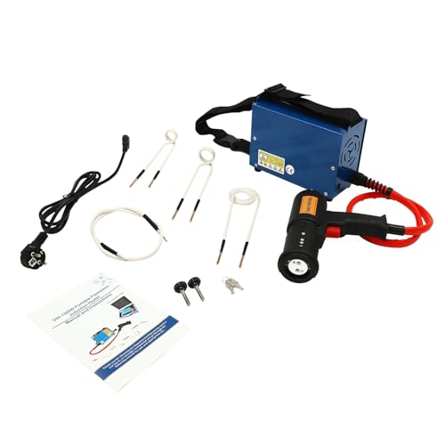 1500W Induktionsheizgerät 1000℃ Induktion Schraubenlöser 4 Spulen ohne Flamme Induktions-Erhitzer Induktionsheizer Inkl Heizset für Induktion