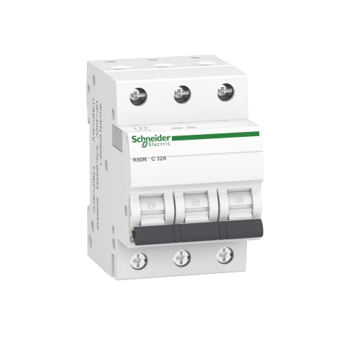 Schneider Electric A9K02332 Leitungsschutzschalter 1Stück K60N 3P, 32A, C Charakteristik, 6kA