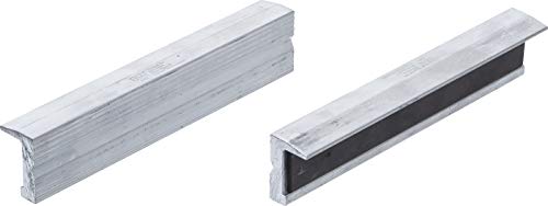 BGS 9283 | Schraubstock-Schutzbacken | 2-tlg. | Aluminium | Breite 150 mm | mit Magnet | Alu | Schonbacken
