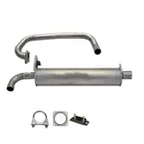 Ferroz Export Ersatz für Komplette Auspuffanlage für VW T3 1.6 TD, BJ. 1984-1990 70PS MOTOR JX Auspuff