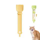 Katzen-Löffel, Quetschlöffel, Leckerli-Spender für Püree und Biskuit-Bar, Fütterungslöffel, Katzenfutter-Löffel mit Loch zum Aufhängen, Nass-Leckerlis, Quetscher für Katzenbar-Leckerlis