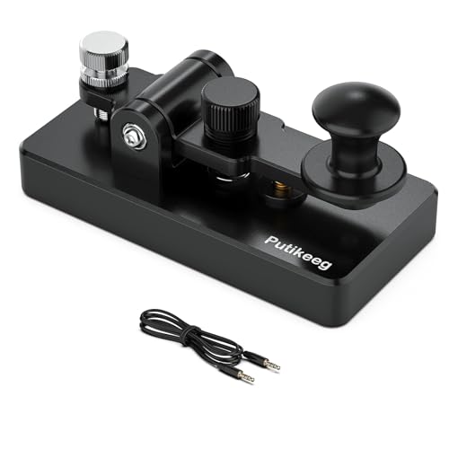 Putikeeg CW Morse Taste, Telegrafen Taste, Amateurfunk CW Taster,Morse Code geraet, Telegramm Tastatur, Morsecode Sender