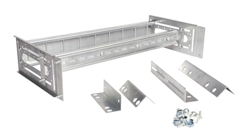 Equip Rails 19', 3HE Din, RAL7035 Grau