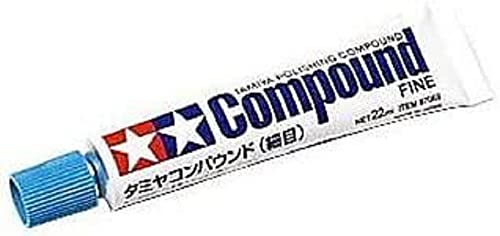 Tamiya Politur fein 22ml Politur-/Schleifp., Modellbau-Zubehör, Bastelwerkzeuge, hochwertiges Modellbauzubehör