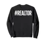 Realtor Life Distressed Immobilienmakler Maklergeschäft Sweatshirt