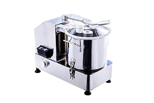 GastroHero Kutter I 9L Tischkutter I Cutter für Fleisch Gemüse Brot I Edelstahl I Vegetables Cutter I Profi-Kutter für Gastronomie