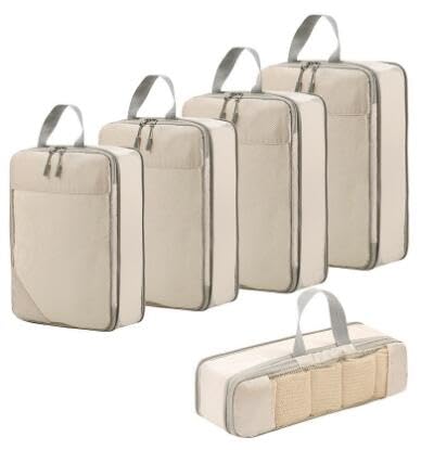 Grau Koffer Organizer Set Travel