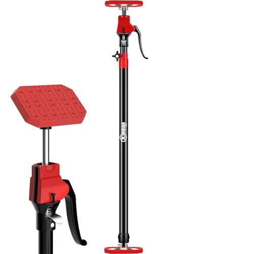 XINQIAO Dritte Hand Werkzeug Stützensystem, Premium-Stahlstützstange mit 70 KG Tragkraft für Schrankheber, Trockenbauheber & Cargo Bars, 125-290 cm lang, 1 Stück
