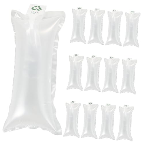 Luxshiny 100 Stück Aufblasbare Luftsäulenbeutel Schifffahrtsbedarf zum Verpacken Verpackungsmaterial Verpackungsvorräte aufblasbare Sport Transparent