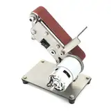 Elektro Bandschleifer Standschleifer Schärfer Poliermaschine 895 Spindelmotor 24V 600 m/min DIY Poliermaschine Schleifmaschine fester Winkel Schärfmaschine Klinge Desktop vertikal