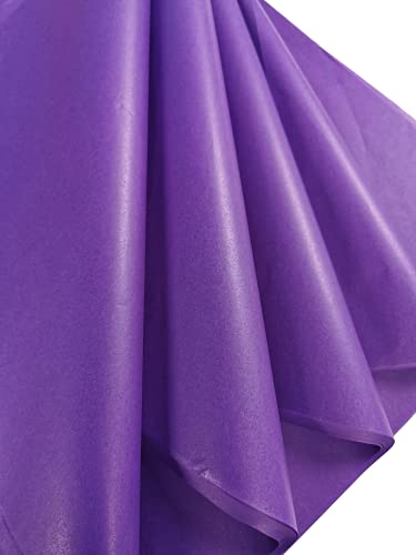 Be Creative 25 violette Seidenpapierbögen, säurefreies Seidenpapier, Kunst-Seidenpapier, Geschenkpapier, Seidenpapier für Dekorationen