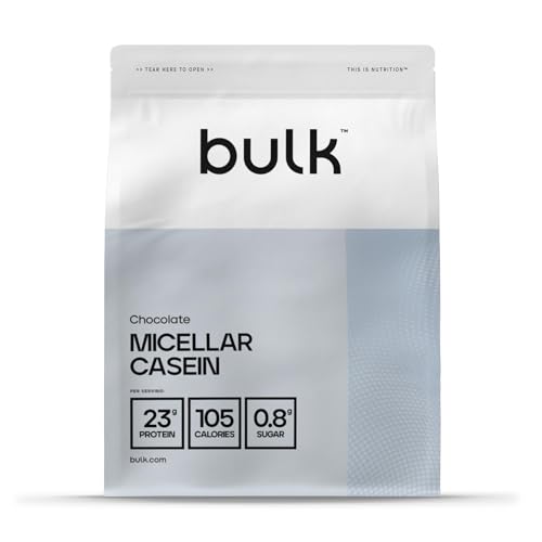 Bulk Mizellares Kasein, Protein-Shake, Casein Protein Pulver, Eiweißpulver, Schokolade, 500 g