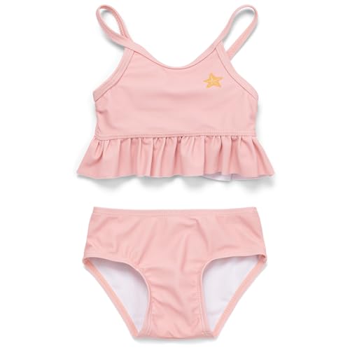 Little Dutch CL24048212 Bikini mit Volants/Rüschen - Starfish Pink rosa (Gr. 62/68)