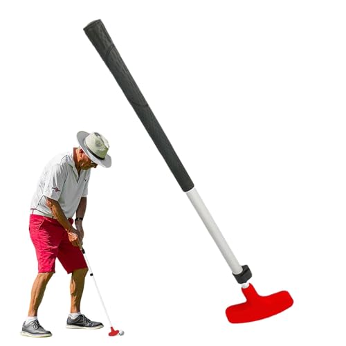 Golf-Putter, Golf-Putter mit verstellbarem Schaft aus Aluminiumlegierung, zweifach verstellbarer Kinder-Putter, Golf-Putter für Kinder, Golf-Putter für Kinder, sowohl für Links- als auch Rechtshänder