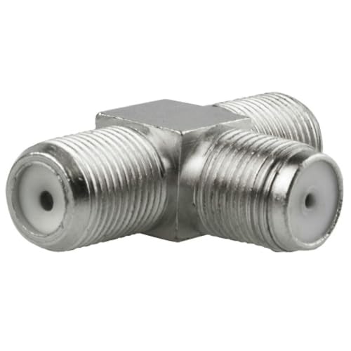 F-Stecker 2H-1H auf TV-SAT Gewinde, ideal für Satelliten- und TV-Antenneninstallationen - Sorgt für eine sichere und hochwertige Verbindung - Perfekt für Ihr Projekt