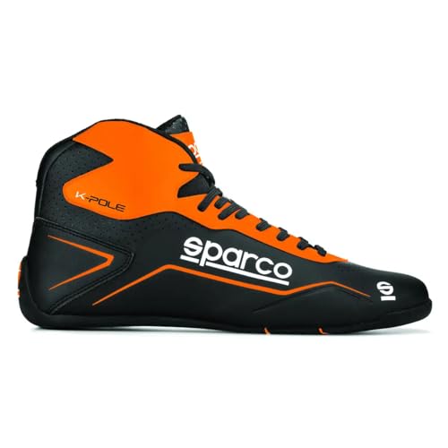 Sparco Unisex S00126944nraf Kart Boots, Schwarz, Taglia:44 EU