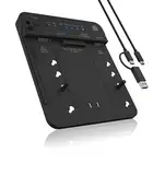 ICY BOX HDD/M.2 NVMe SSD Docking Station USB 3.2 Gen 2 (10 Gbit/s), Festplatten Klonstation & Lesegerät (SATA 2,5/3,5 Zoll & M.2 NVMe), Extern, Adapter, USB-C & USB-A, IB-2913MCL-C31