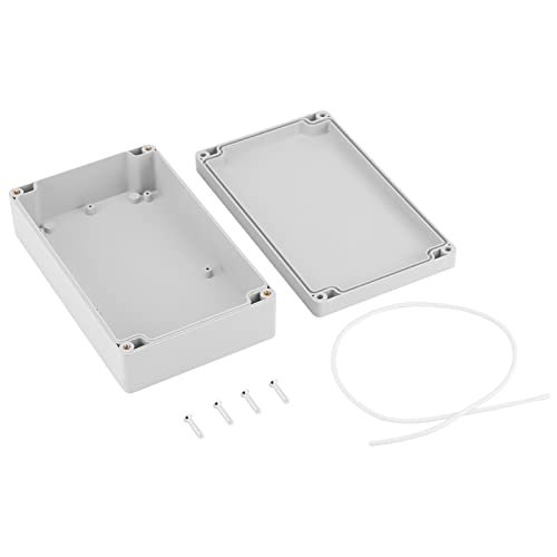 Elektrische Anschlussdose, 200 x 120 x 56 mm, Zaunbox, IP65, wasserdicht, für den Außenbereich, aus ABS-Kunststoff