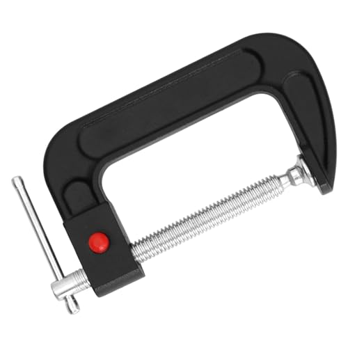 LOVIVER 4 -Zoll -Schnellveröffentlichung C Klemmarbeitsvorrichtung Hochleistungs CLIP -Klemmung für industrielle Hobby -Werkzeugkonstruktionen