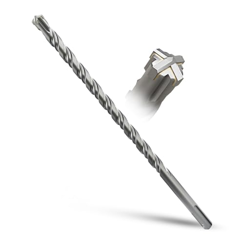 METOTY SDS Plus Bohrer 12mm×260mm，Steinbohrer,Hammerbohrer,Betonbohrer,Für Stein,Beton,Naturstein,Ziegelmauer
