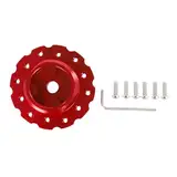 Thrustmaster Lenkradadapter aus Aluminium, kompatibel mit T300 und T500 Modellen (rot)