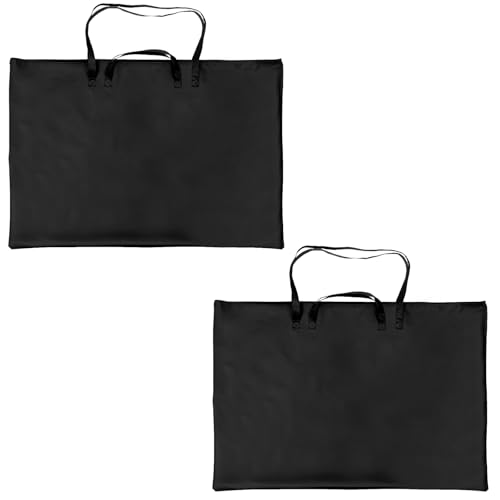 MUXHEL 2er-Set Transporttasche für Zeichenplatte, 95 x 65cm, zeichenmappe, A1 Zeichenbrett Tasche, Zeichenbrett Transporttasche, Zeichentasche Wasserdicht, kunstmappe a1