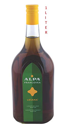 Vxoyo Alpa Francovka Czech Alcohol Herbal Tincture Franzbran (Alpa Lesna 1000 ml)
