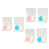 Anneome 6 Stk Knopfabdeckung Lichtpolsterschutz Diamanten Lichtschalterabdeckung Diamant-led-platinenschalterabdeckung Leichte Unterlage Herzförmige Schutzhülle Tastenschild Plastik