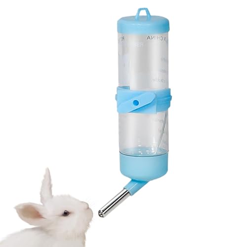 Tierwasserspender, Haustierwasserflasche für Käfig, Mehrzweck -Käfig -Wasserflasche, Fütterungszubehör, Tierwasserer für Eichhörnchen, Igel, Chinchilla