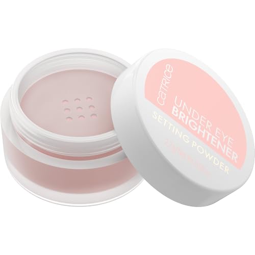 Catrice Under Eye Brightener Setting Powder, Puder, Nr. 010, Nude, aufhellend, sofortiges Ergebnis, weichzeichnend, natürlich, vegan, ohne Parfüm, ohne Alkohol, ohne Parabene, 1er Pack (2.3g)