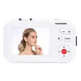 Kamera, 16x Digitales Zoom Autofokus Digitale Videokamera mit Zwei Bildschirmen mit Einem Farbbildschirm von 2,8 Einstellungen für die Fotografie (White)