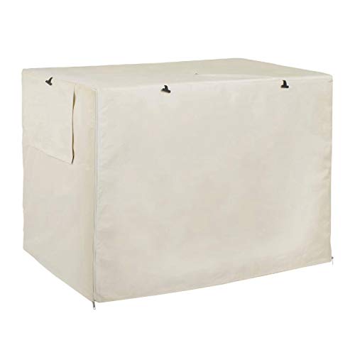Juwaacoo Hundekäfig-Abdeckung Ochsenstoff, universell passend für 91,4 cm Draht-Hundebox