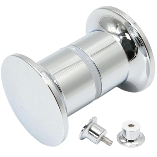 BEAHING Schiebetürgriff, 2pcs Duschtürgriff 35 mm/30 mm robuster Edelstahl Schiebglas für Badezimmer, Schränke und Schränke