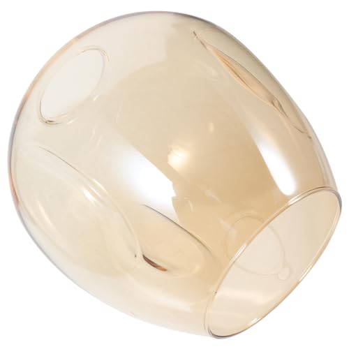 OSALADI Glas Lampenschirm Für Deckenleuchte Moderner Und Eleganter Lampenschirm Beleuchtungslösung Für Wohnzimmer Und Badezimmer Langlebiges Und Pflegeleichtes Glasmaterial