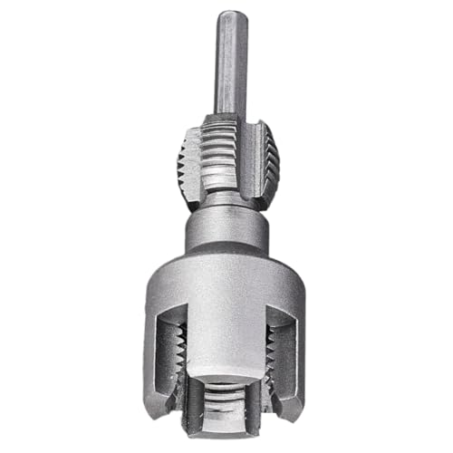 Iouyjiu PVC Rohr Innengewindeschneider - PVC-Wasserrohr-Gewindeöffner,Doppelendige Ausführung Für Elektrobohrer & Handwerkzeuge, Sanitärzubehör Für Heimwerker Und Fachkräfte
